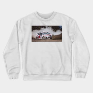 rally car dusty boy Crewneck Sweatshirt